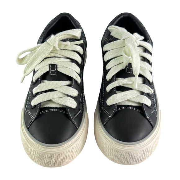 DIOR B33 Black Leather Gray Fabric Men's Sneakers Made in Italy Marked as 42-9US - Picture 1 of 14